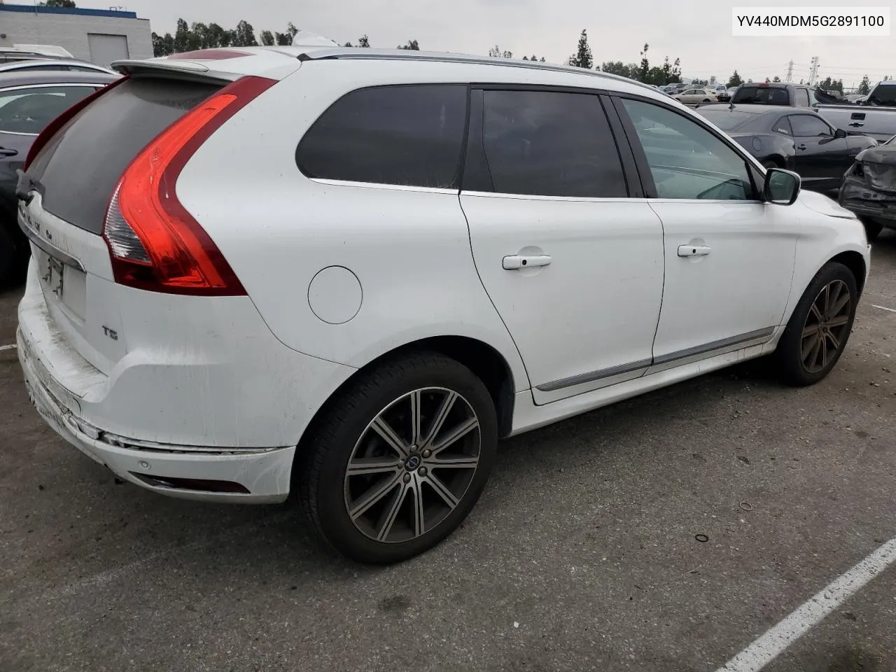 YV440MDM5G2891100 2016 Volvo Xc60 T5 Platinum