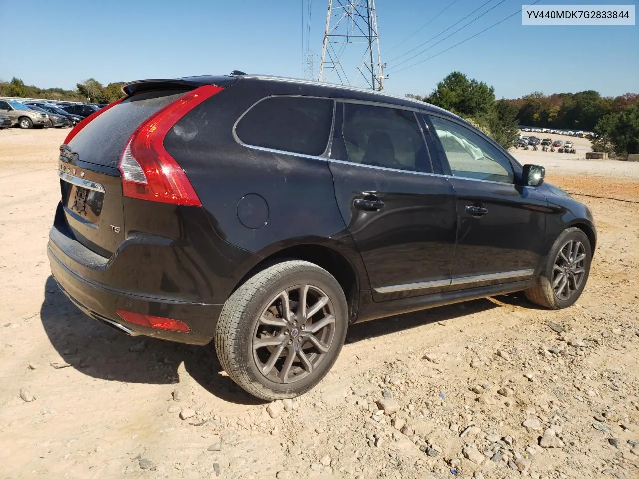 2016 Volvo Xc60 T5 Premier VIN: YV440MDK7G2833844 Lot: 76727364