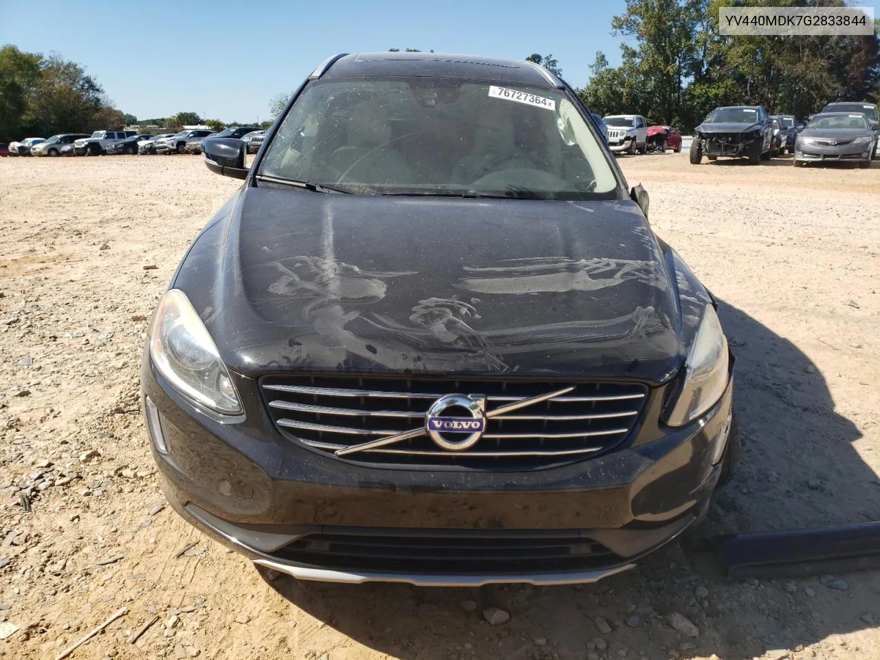 2016 Volvo Xc60 T5 Premier VIN: YV440MDK7G2833844 Lot: 76727364