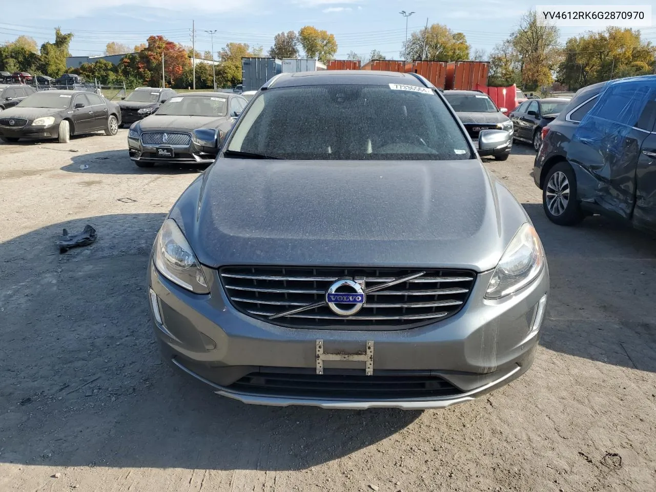 2016 Volvo Xc60 T5 Premier VIN: YV4612RK6G2870970 Lot: 77336564