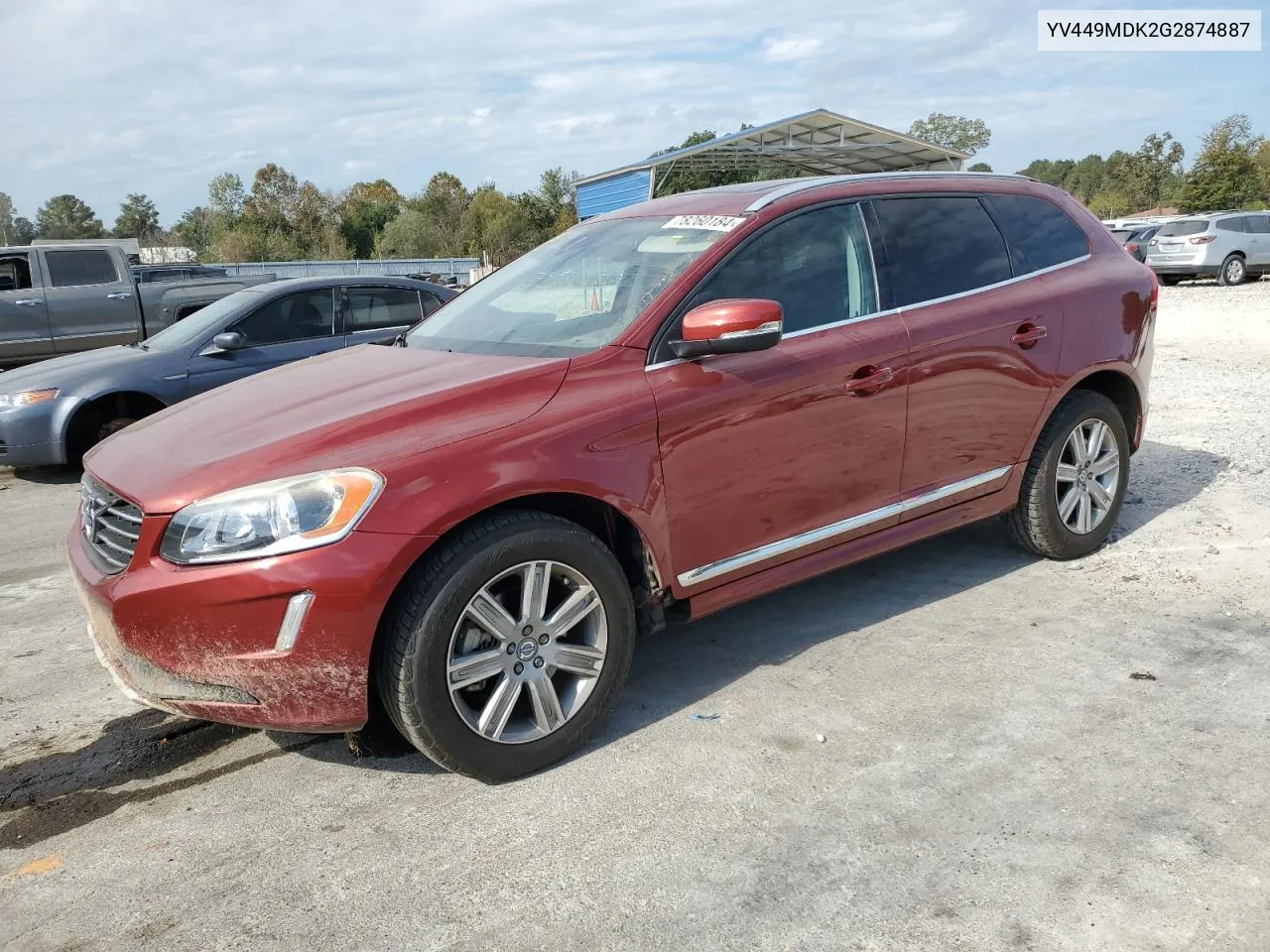 YV449MDK2G2874887 2016 Volvo Xc60 T6 Premier