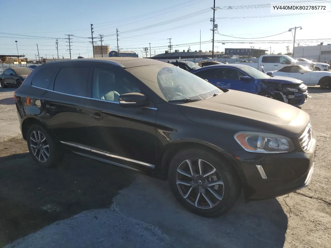 2016 Volvo Xc60 T5 Premier VIN: YV440MDK8G2785772 Lot: 78432354