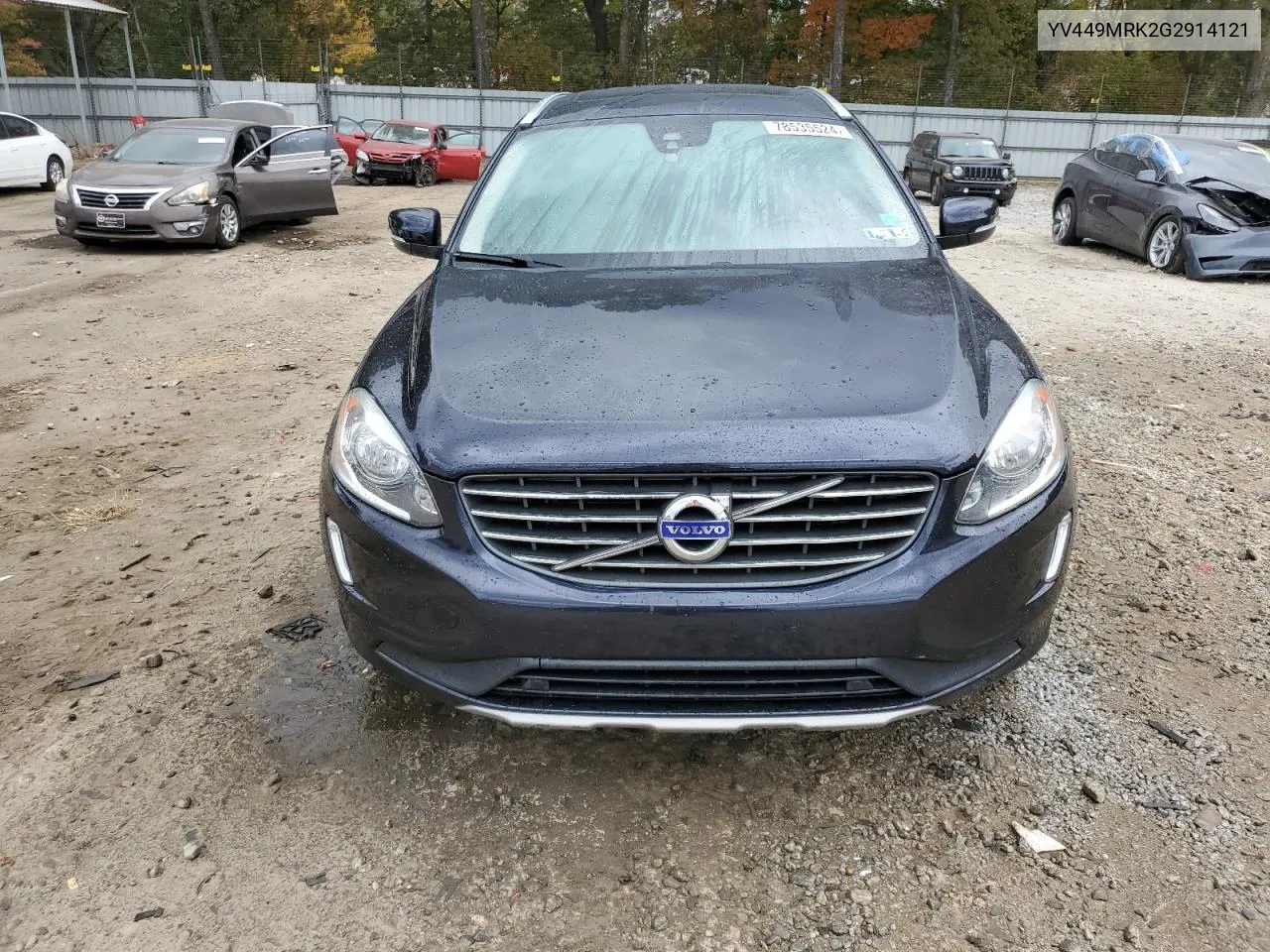 2016 Volvo Xc60 T6 Premier VIN: YV449MRK2G2914121 Lot: 78535524