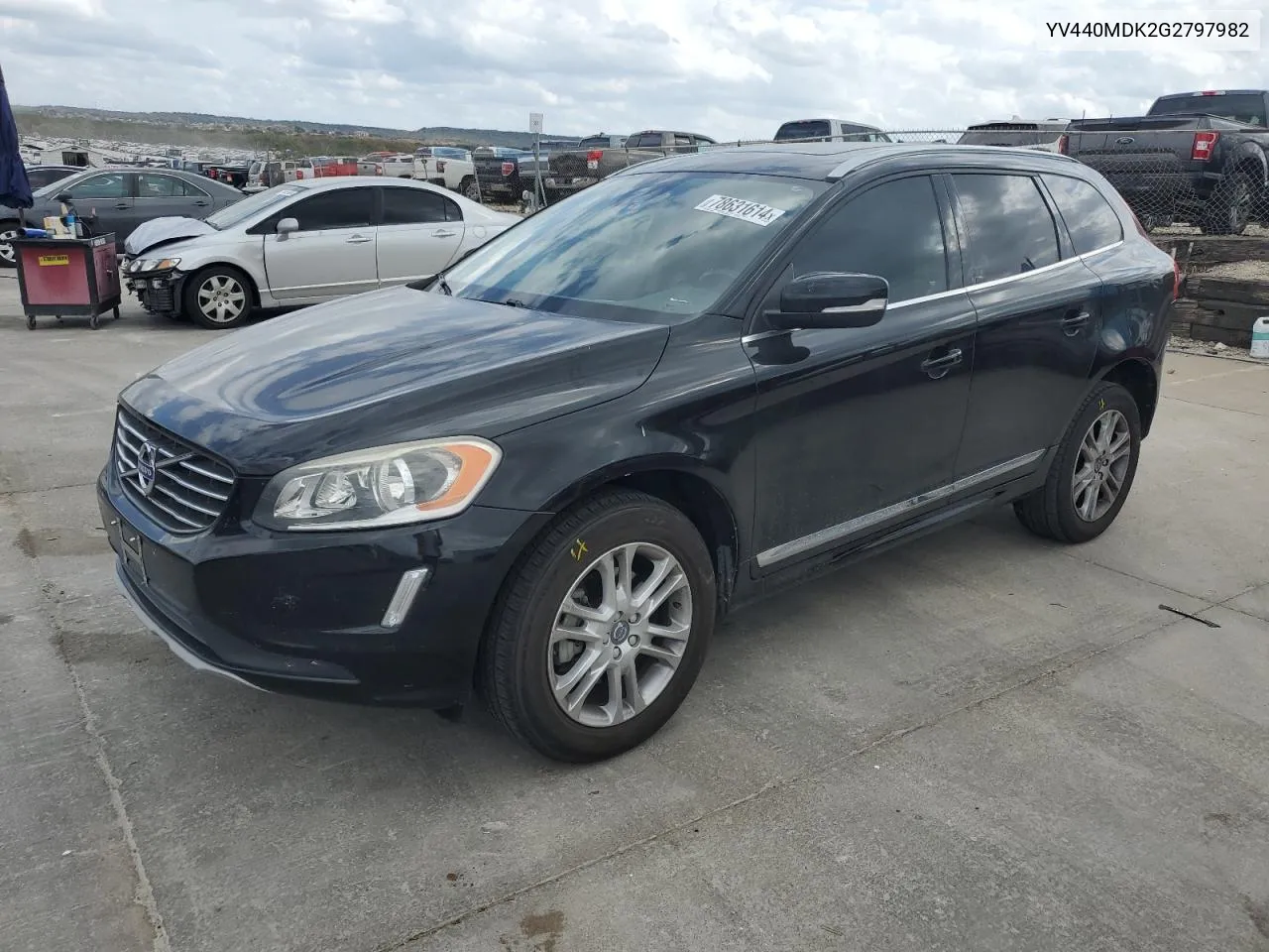 YV440MDK2G2797982 2016 Volvo Xc60 T5 Premier