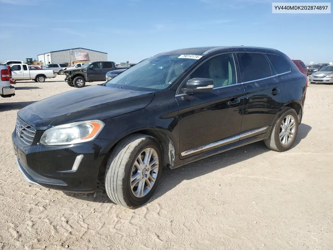 2016 Volvo Xc60 T5 Premier VIN: YV440MDK2G2874897 Lot: 79014174