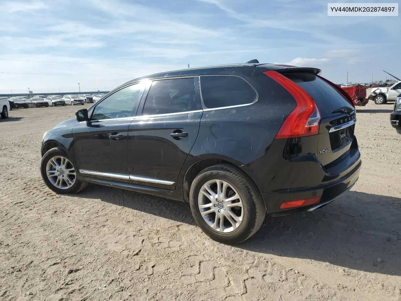 2016 Volvo Xc60 T5 Premier VIN: YV440MDK2G2874897 Lot: 79014174