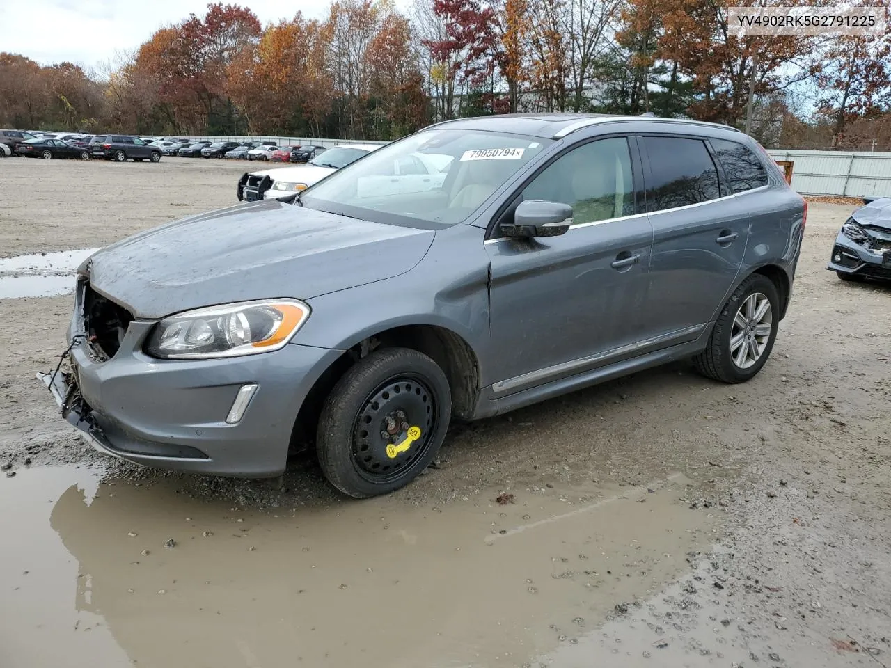 YV4902RK5G2791225 2016 Volvo Xc60 T6 Premier