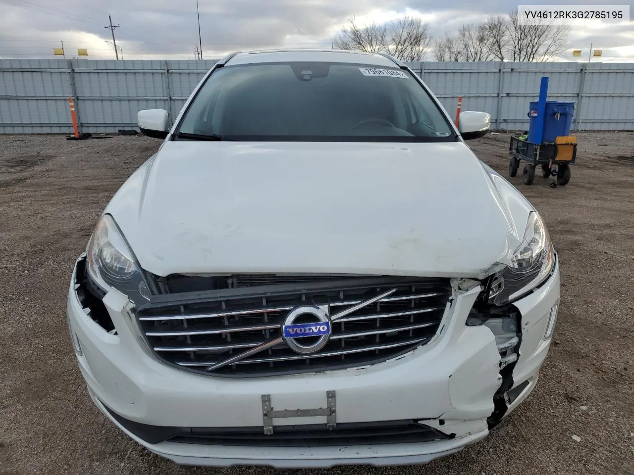 2016 Volvo Xc60 T5 Premier VIN: YV4612RK3G2785195 Lot: 79661084