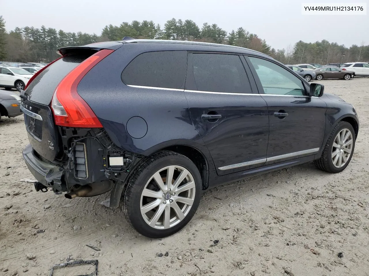 YV449MRU1H2134176 2017 Volvo Xc60 T6 Inscription