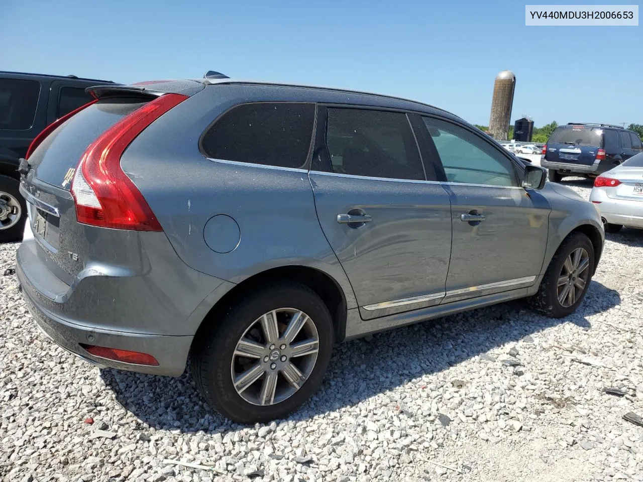 YV440MDU3H2006653 2017 Volvo Xc60 T5 Inscription