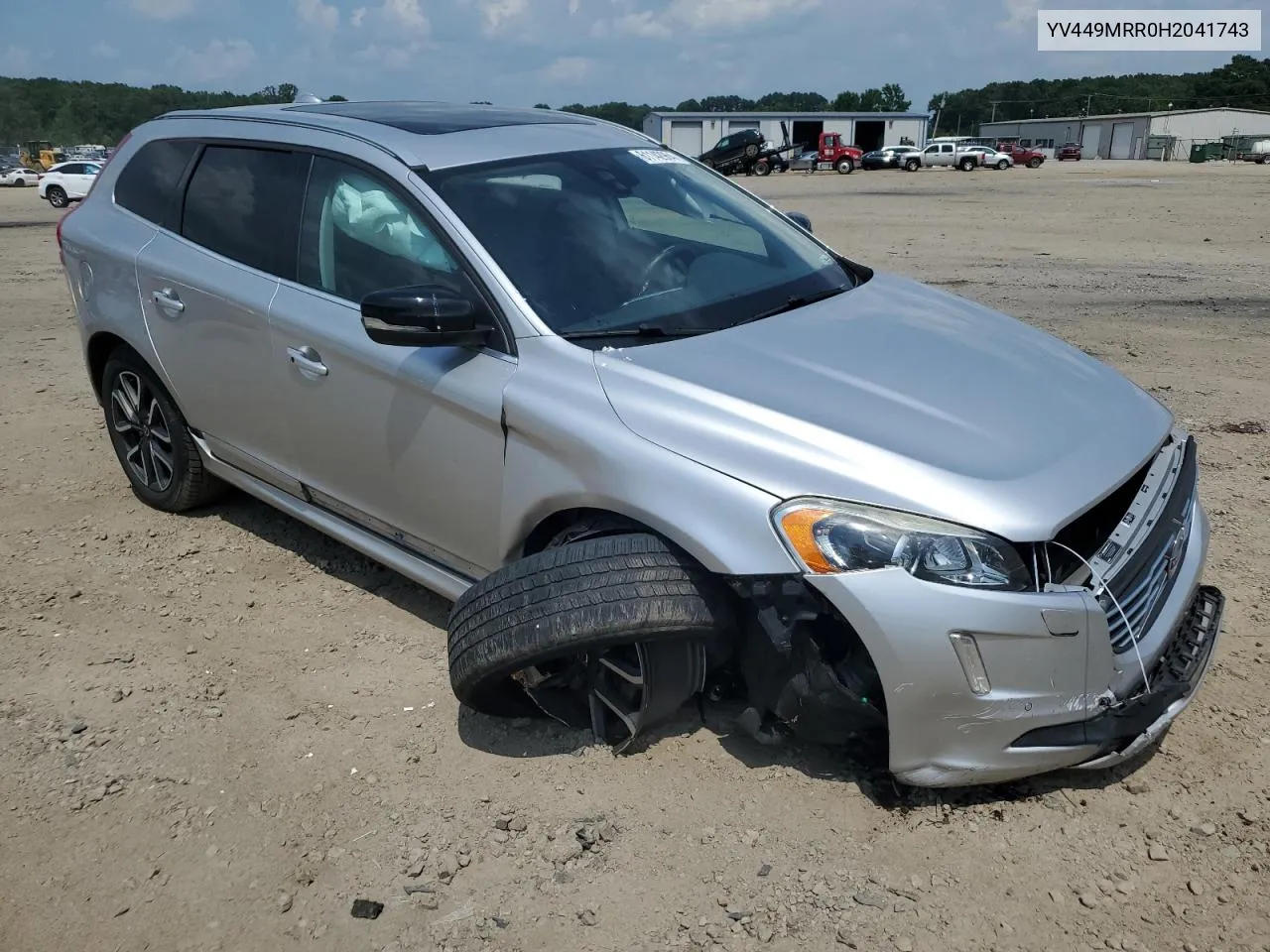 2017 Volvo Xc60 T6 Dynamic VIN: YV449MRR0H2041743 Lot: 61142964