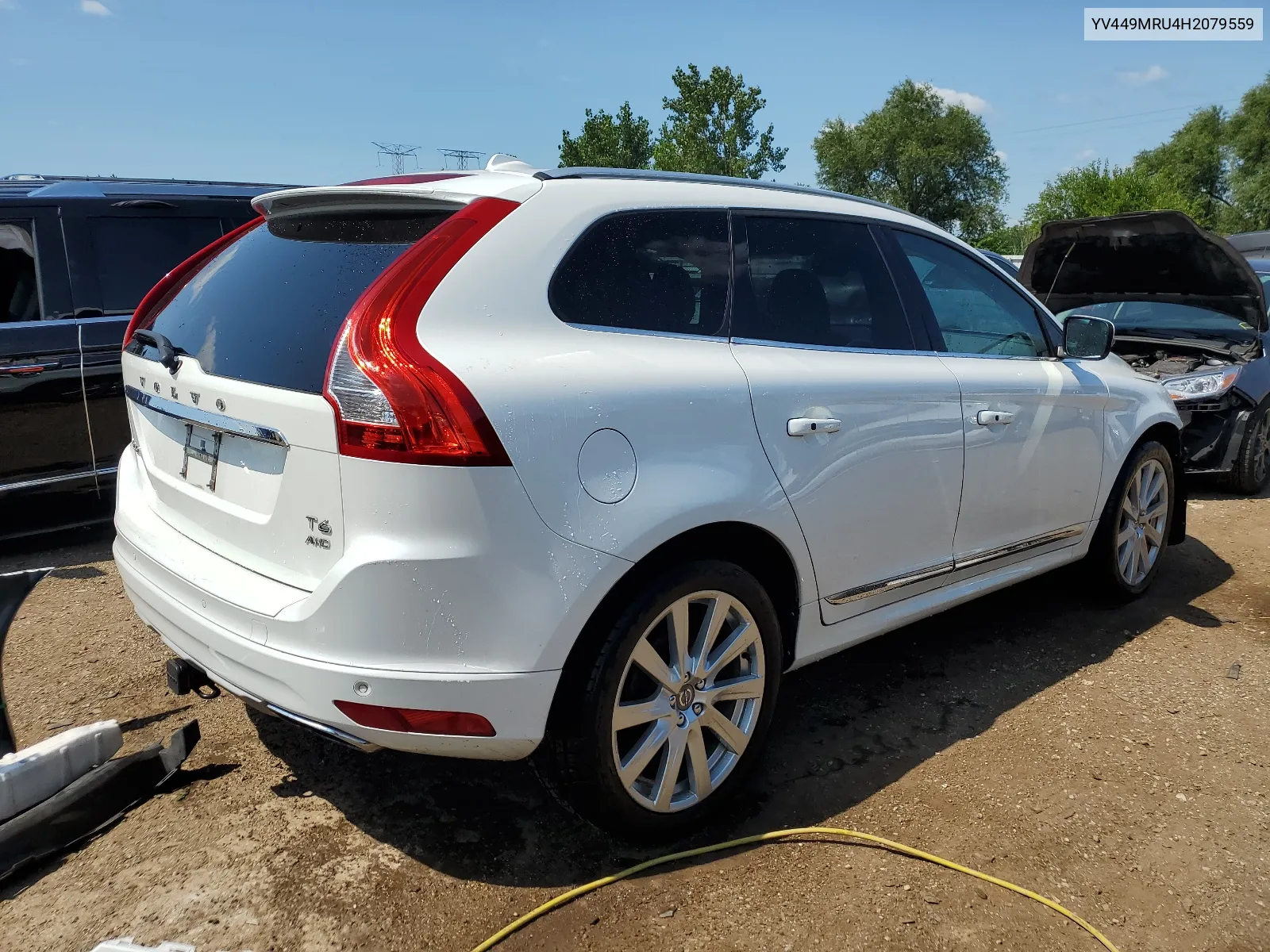 2017 Volvo Xc60 T6 Inscription VIN: YV449MRU4H2079559 Lot: 63301714