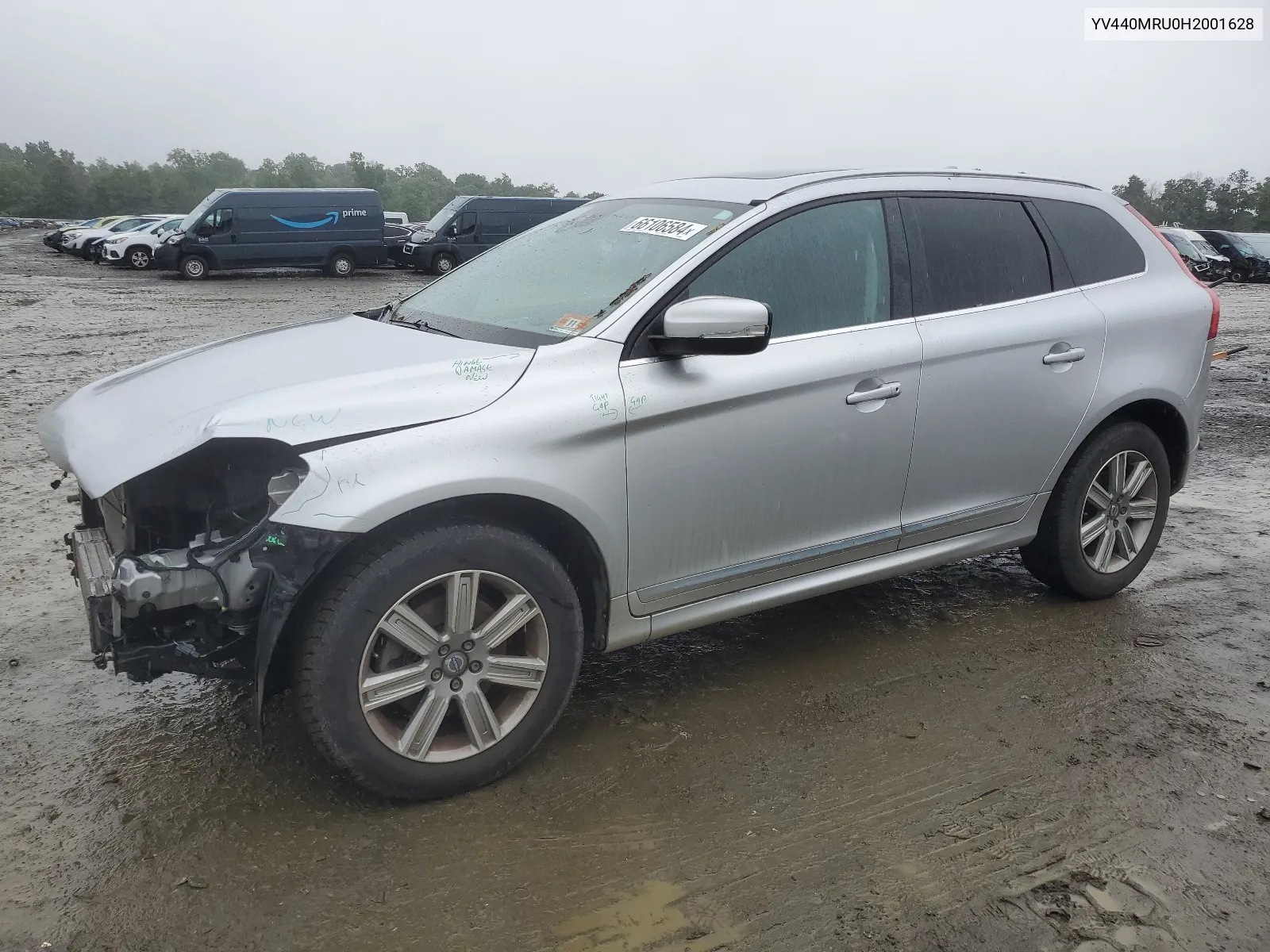 YV440MRU0H2001628 2017 Volvo Xc60 T5 Inscription