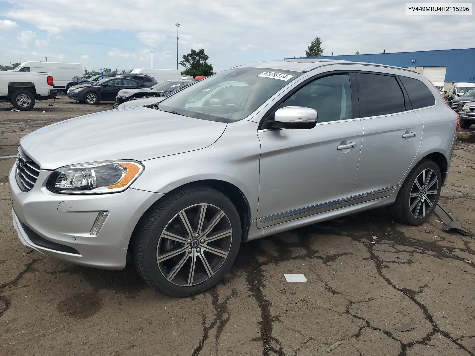 2017 Volvo Xc60 T6 Inscription VIN: YV449MRU4H2115296 Lot: 67056114