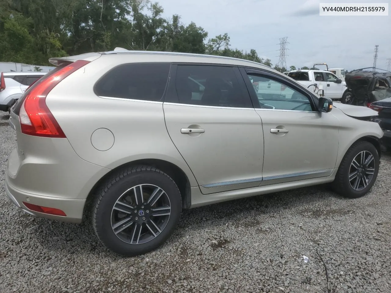 2017 Volvo Xc60 T5 Dynamic VIN: YV440MDR5H2155979 Lot: 71336354