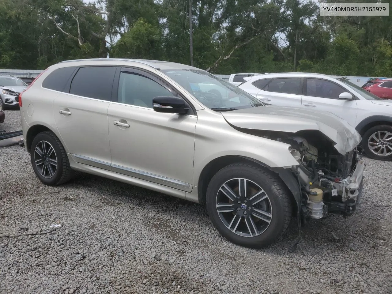 2017 Volvo Xc60 T5 Dynamic VIN: YV440MDR5H2155979 Lot: 71336354