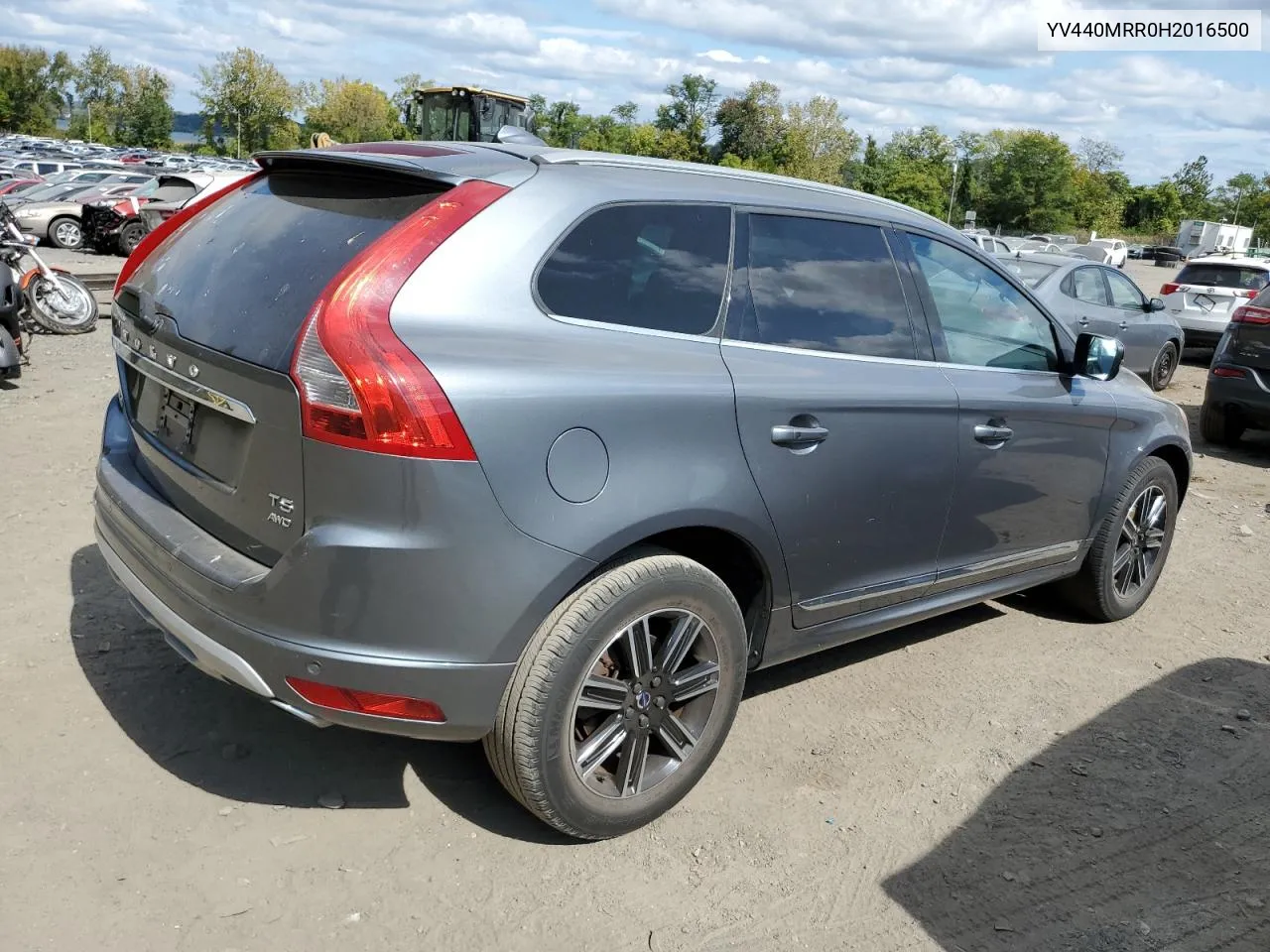 2017 Volvo Xc60 T5 Dynamic VIN: YV440MRR0H2016500 Lot: 71563404