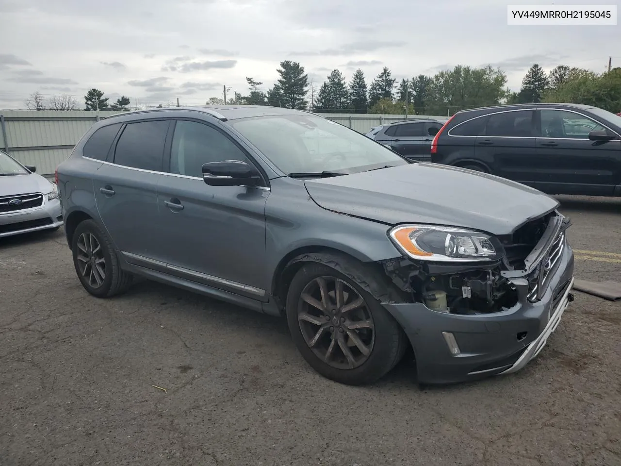 2017 Volvo Xc60 T6 Dynamic VIN: YV449MRR0H2195045 Lot: 72479984