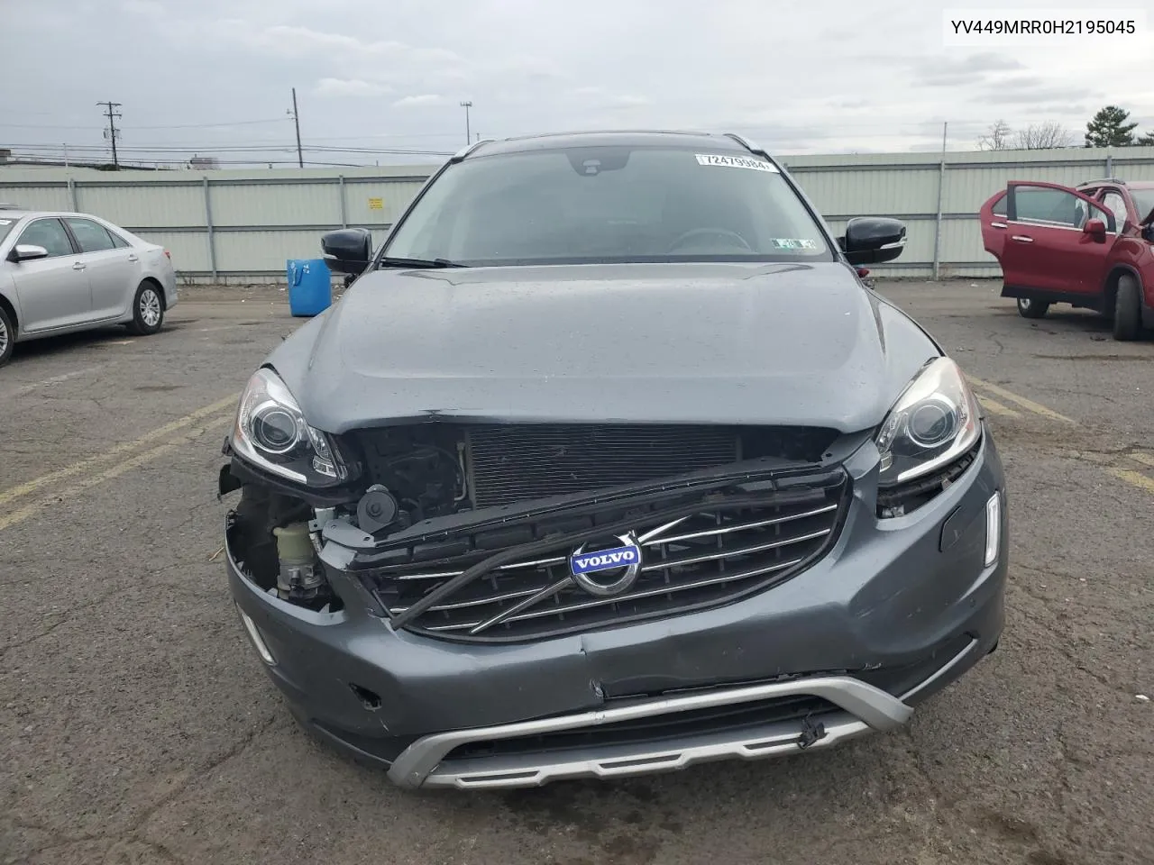 2017 Volvo Xc60 T6 Dynamic VIN: YV449MRR0H2195045 Lot: 72479984