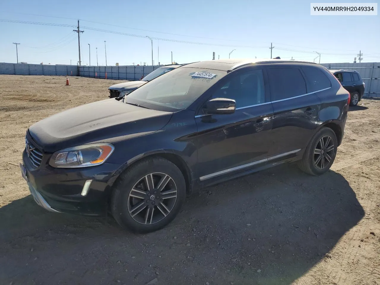 2017 Volvo Xc60 T5 Dynamic VIN: YV440MRR9H2049334 Lot: 74457574