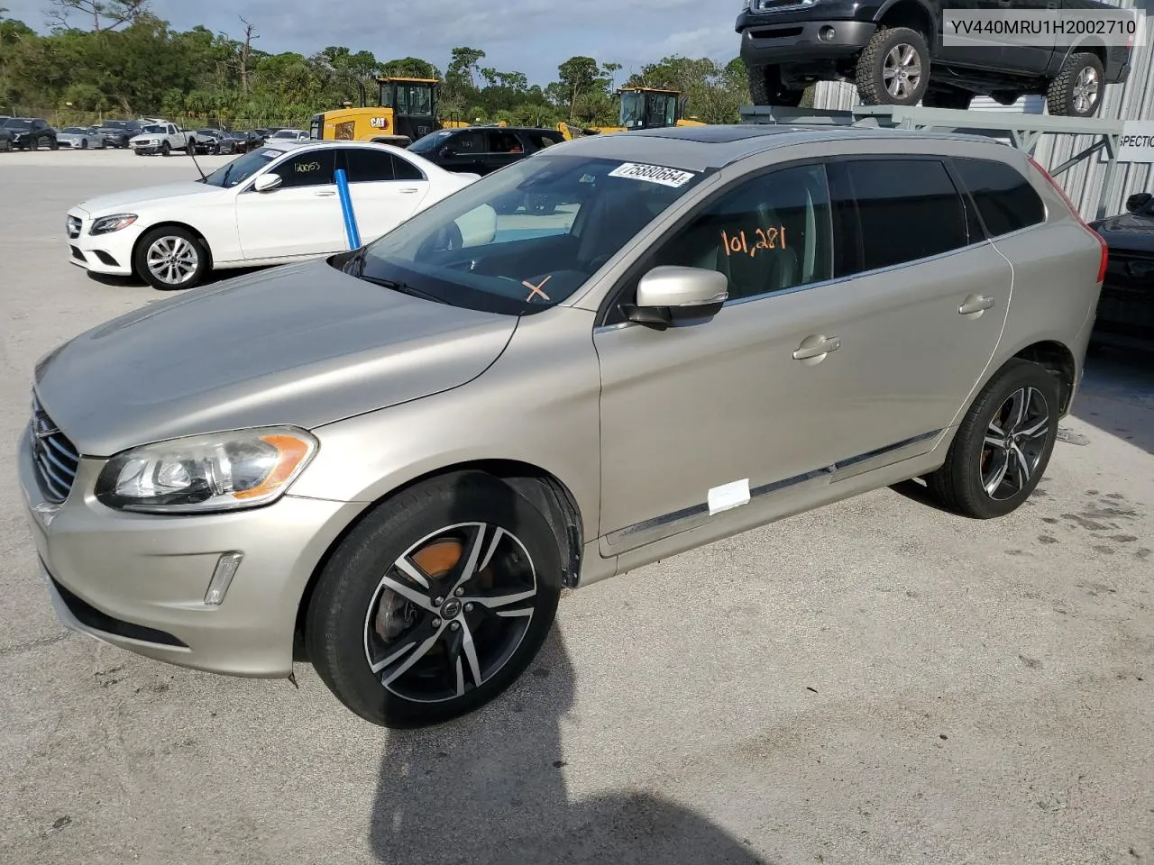 2017 Volvo Xc60 T5 Inscription VIN: YV440MRU1H2002710 Lot: 75880664