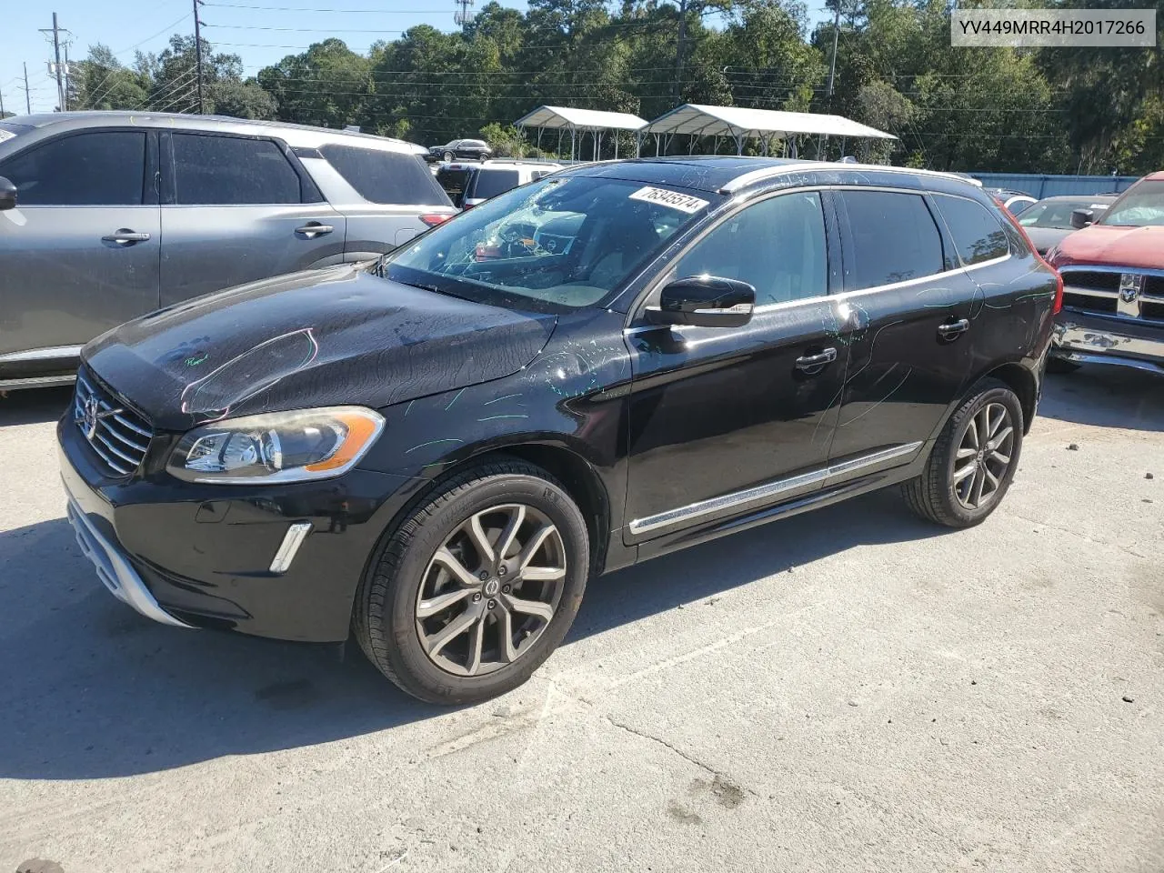 2017 Volvo Xc60 T6 Dynamic VIN: YV449MRR4H2017266 Lot: 76345574