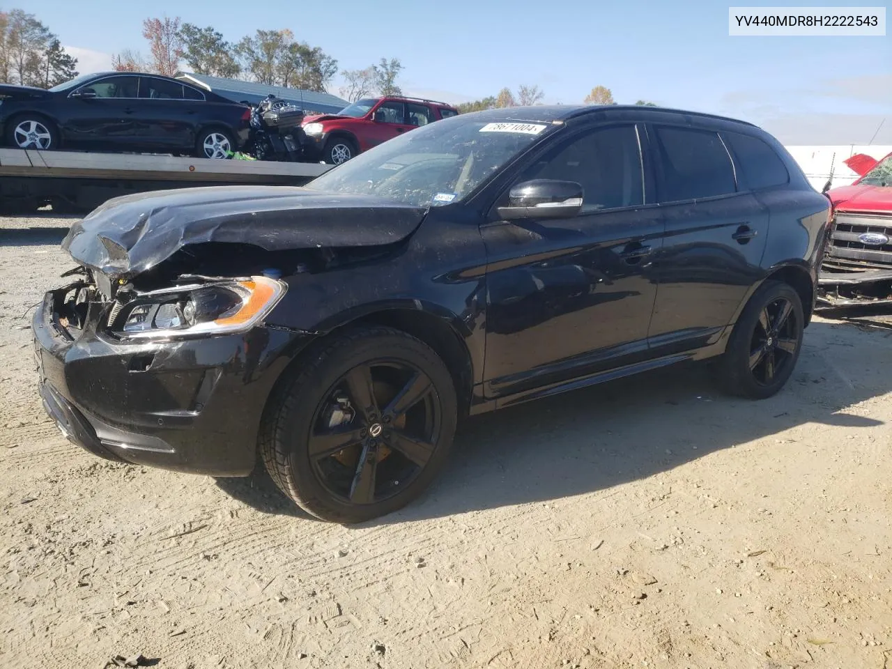 2017 Volvo Xc60 T5 Dynamic VIN: YV440MDR8H2222543 Lot: 78671004