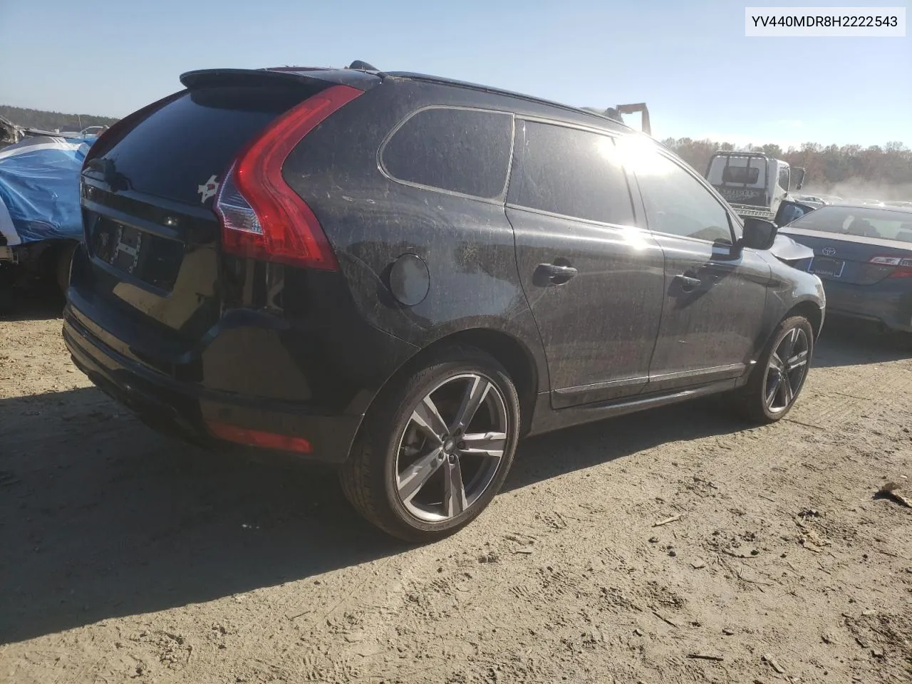 2017 Volvo Xc60 T5 Dynamic VIN: YV440MDR8H2222543 Lot: 78671004