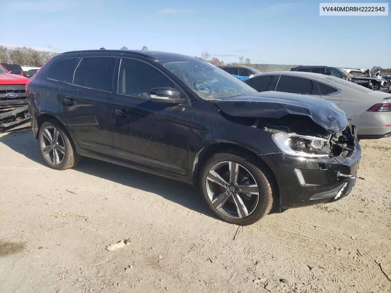 2017 Volvo Xc60 T5 Dynamic VIN: YV440MDR8H2222543 Lot: 78671004