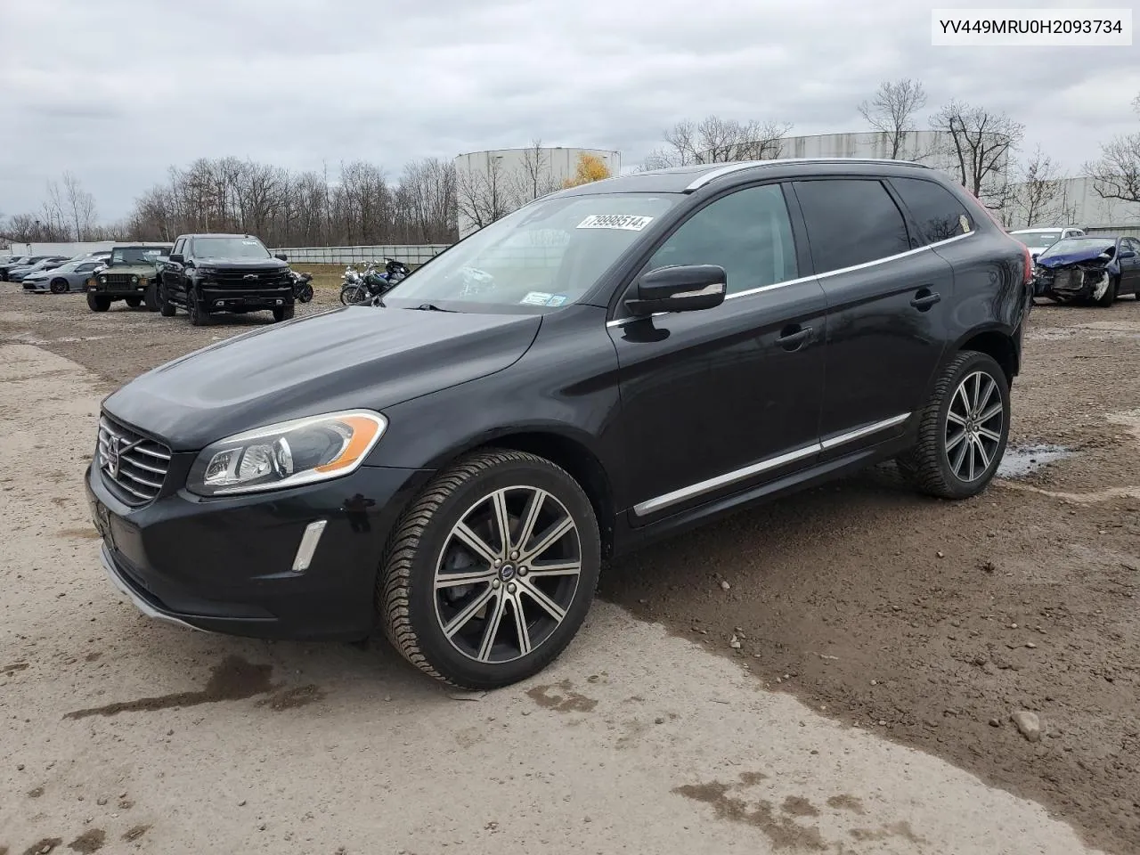 2017 Volvo Xc60 T6 Inscription VIN: YV449MRU0H2093734 Lot: 79998514