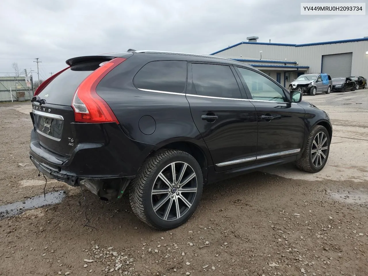 2017 Volvo Xc60 T6 Inscription VIN: YV449MRU0H2093734 Lot: 79998514