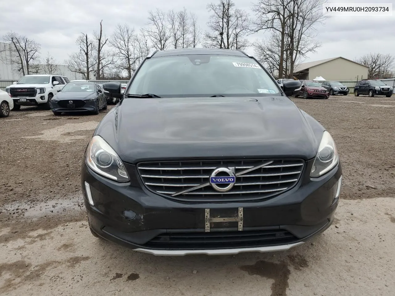 2017 Volvo Xc60 T6 Inscription VIN: YV449MRU0H2093734 Lot: 79998514