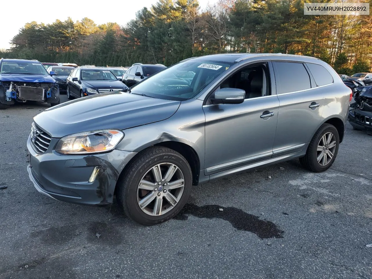 2017 Volvo Xc60 T5 Inscription VIN: YV440MRU9H2028892 Lot: 80732654