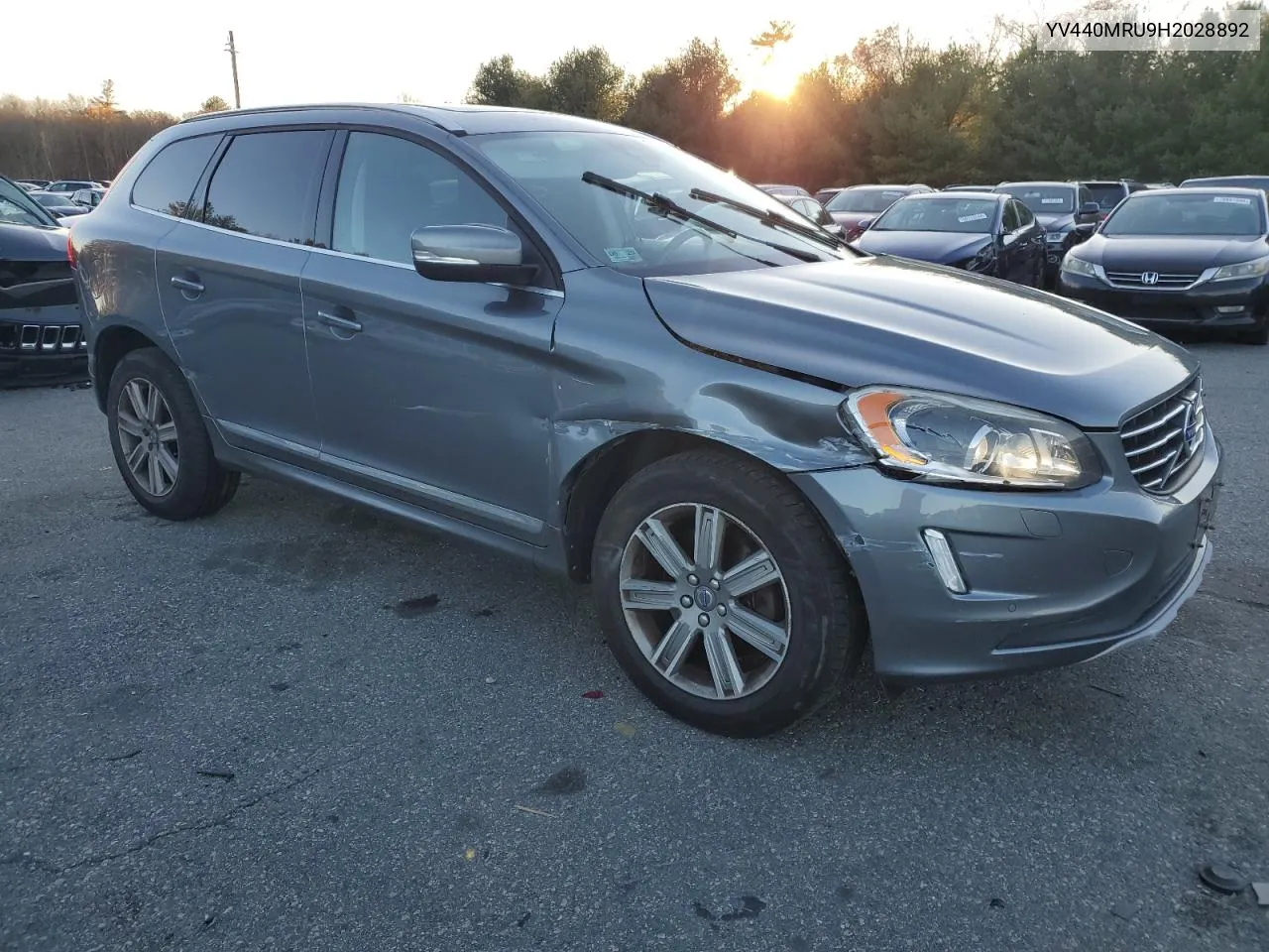 2017 Volvo Xc60 T5 Inscription VIN: YV440MRU9H2028892 Lot: 80732654