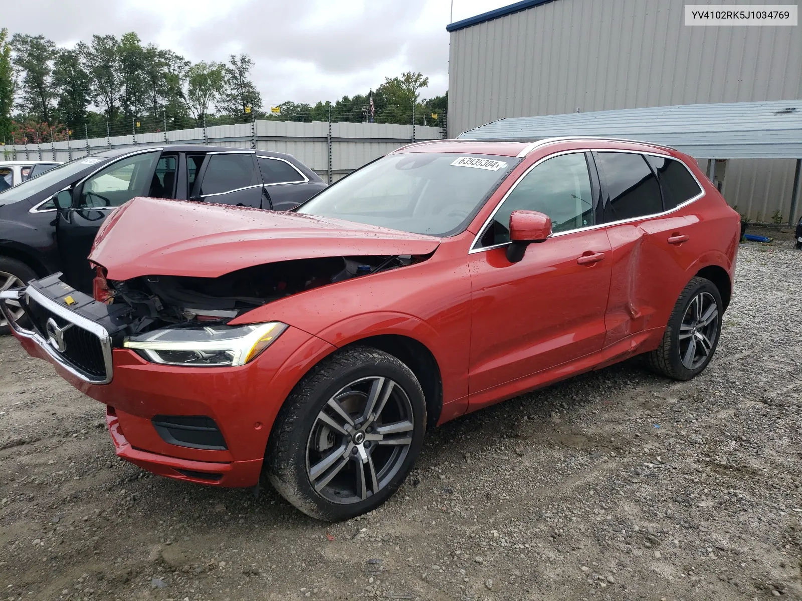 YV4102RK5J1034769 2018 Volvo Xc60 T5 Momentum