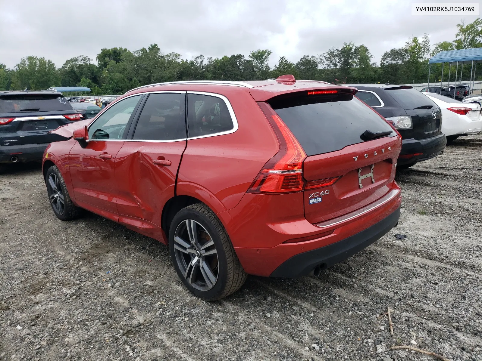 YV4102RK5J1034769 2018 Volvo Xc60 T5 Momentum