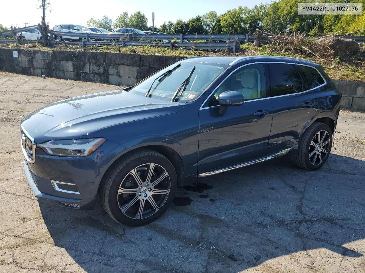 YV4A22RL1J1027076 2018 Volvo Xc60 T6 Inscription