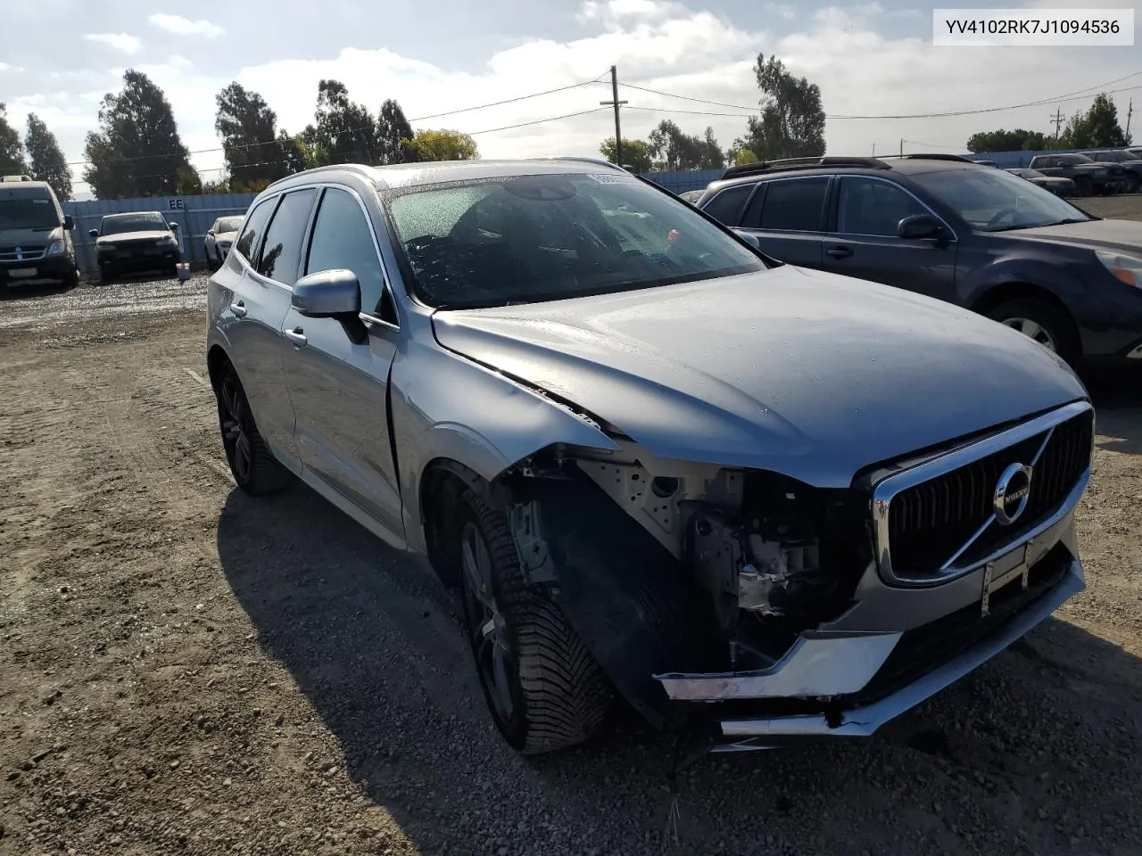 YV4102RK7J1094536 2018 Volvo Xc60 T5 Momentum