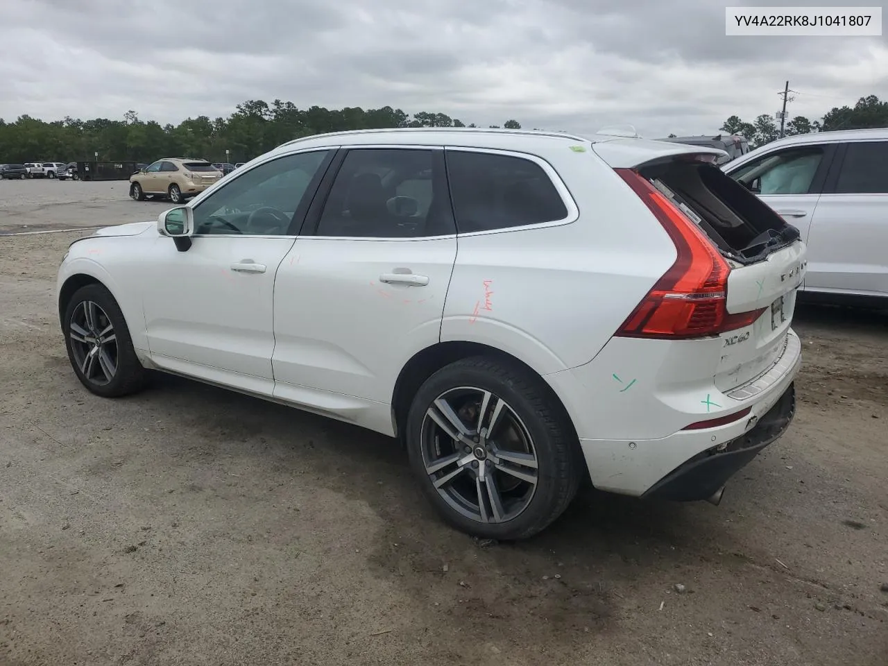 YV4A22RK8J1041807 2018 Volvo Xc60 T6 Momentum