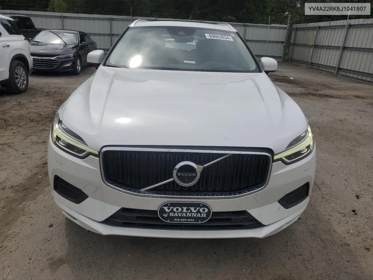 YV4A22RK8J1041807 2018 Volvo Xc60 T6 Momentum