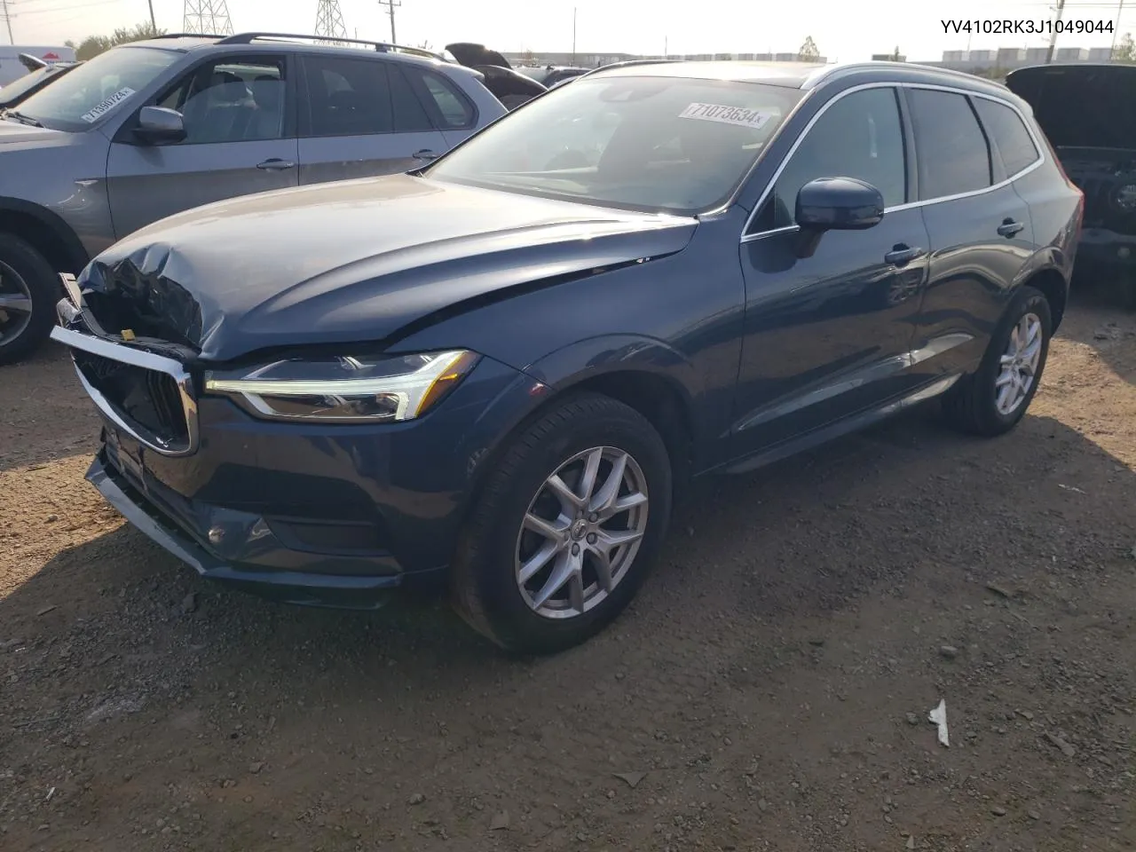 2018 Volvo Xc60 T5 Momentum VIN: YV4102RK3J1049044 Lot: 71073634