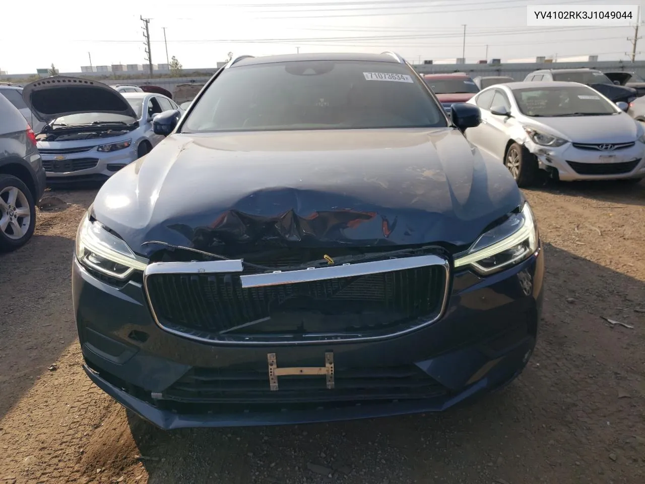 YV4102RK3J1049044 2018 Volvo Xc60 T5 Momentum