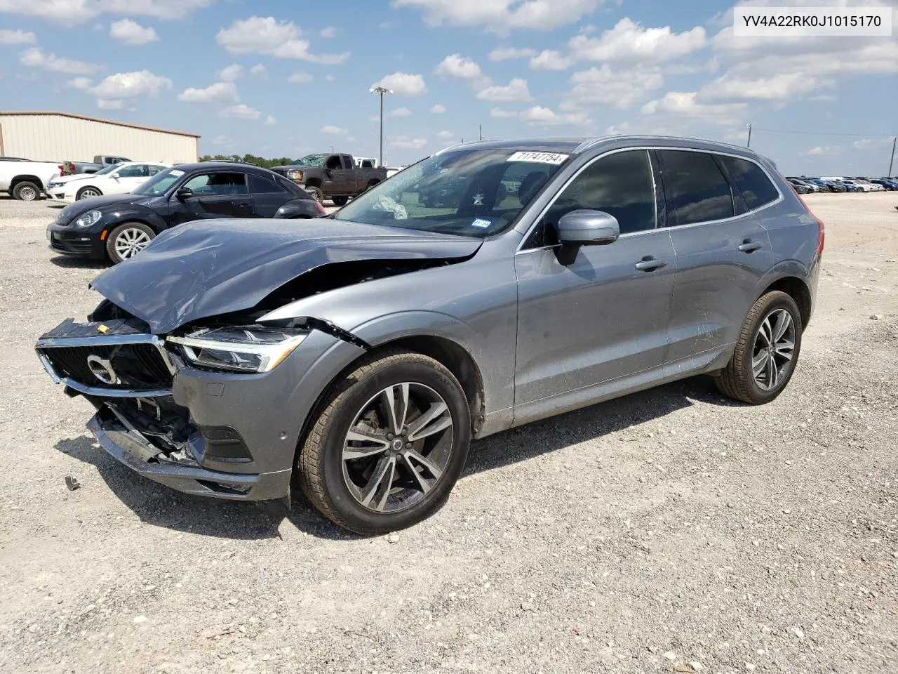 YV4A22RK0J1015170 2018 Volvo Xc60 T6 Momentum