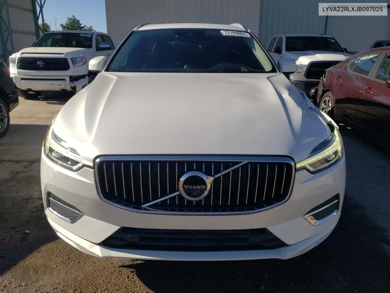 2018 Volvo Xc60 T6 VIN: LYVA22RLXJB097025 Lot: 72199004