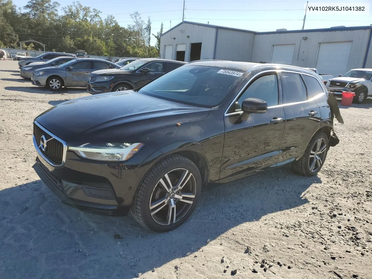 YV4102RK5J1041382 2018 Volvo Xc60 T5 Momentum