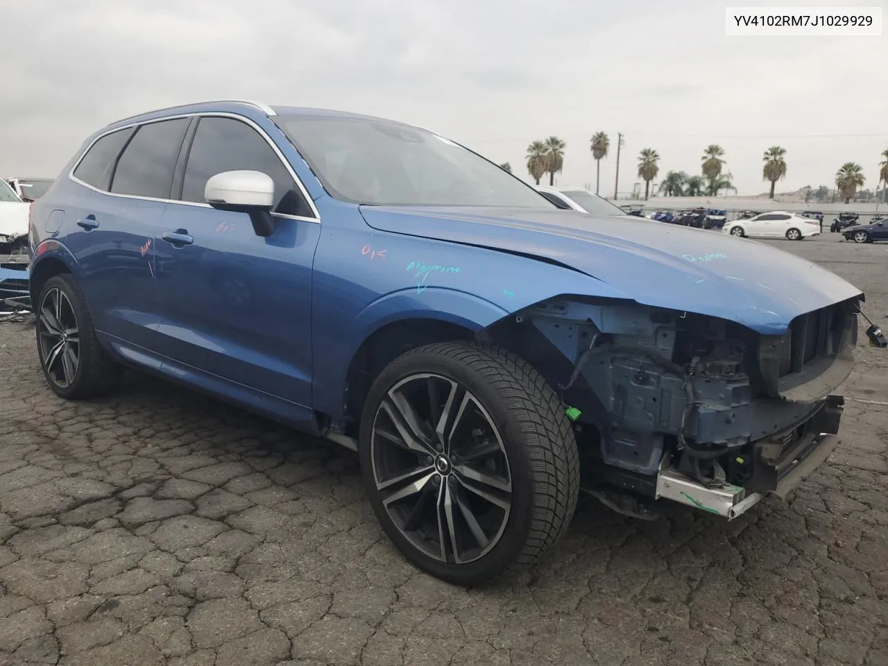 2018 Volvo Xc60 T5 R-Design VIN: YV4102RM7J1029929 Lot: 76207644