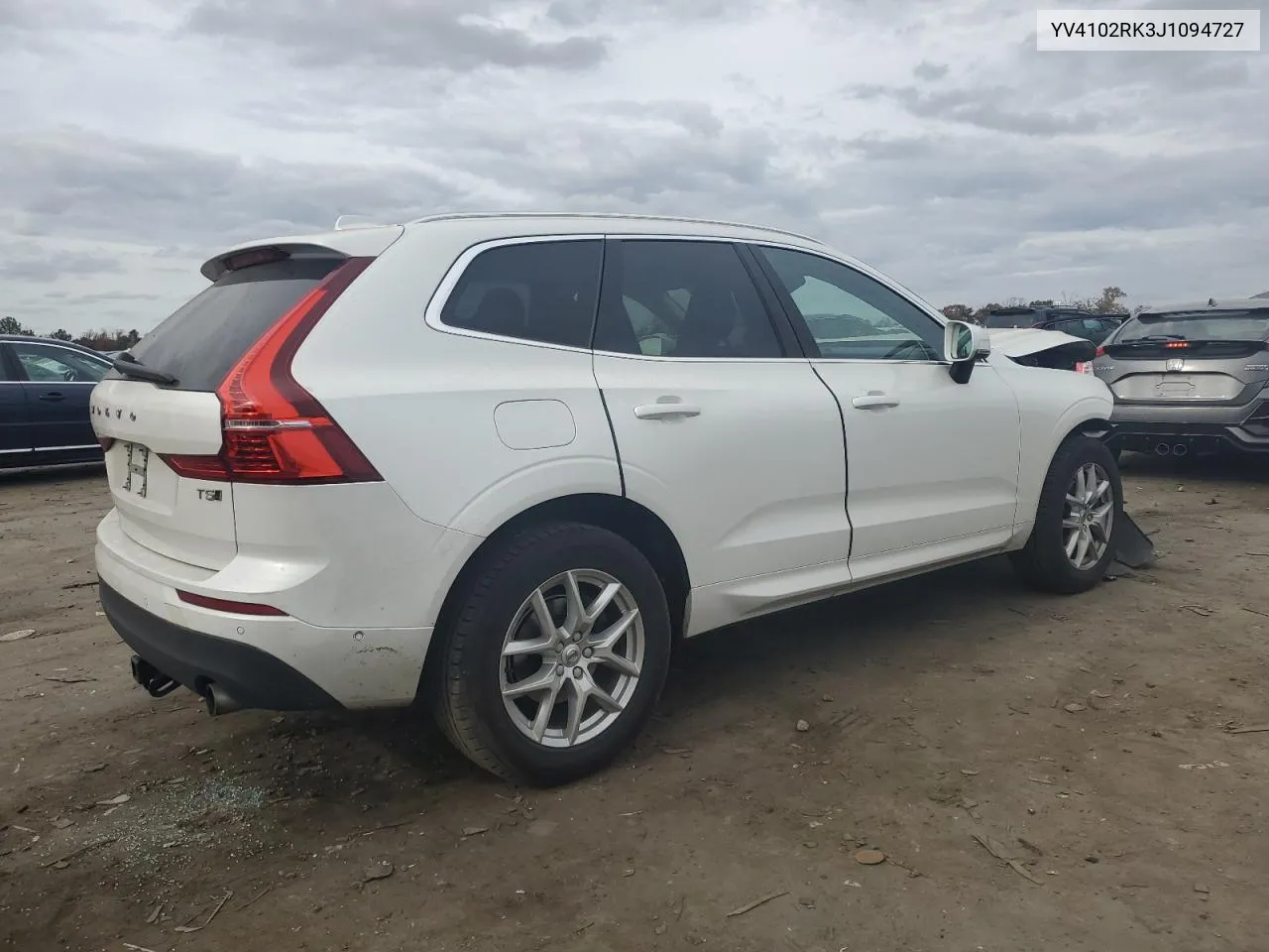 2018 Volvo Xc60 T5 Momentum VIN: YV4102RK3J1094727 Lot: 79078254