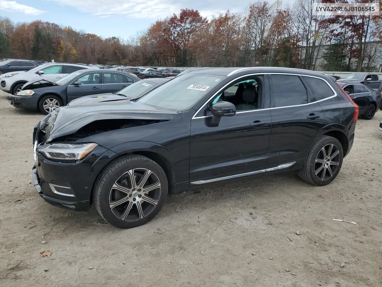 2018 Volvo Xc60 T6 VIN: LYVA22RL6JB106545 Lot: 79246914