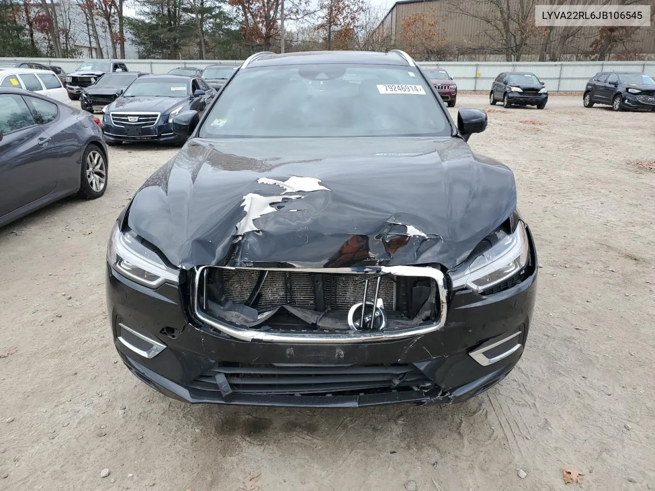 2018 Volvo Xc60 T6 VIN: LYVA22RL6JB106545 Lot: 79246914