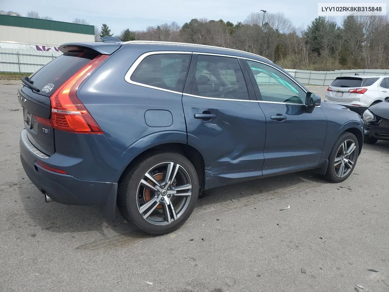 2019 Volvo Xc60 T5 VIN: LYV102RK8KB315848 Lot: 49665494